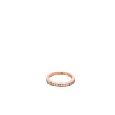 14k Rose Gold .25ct G VS2 Round Diamond Stackable Band